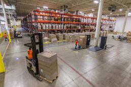 Jagged Peak at the fulfillment operations center in St. Petersburg, Florida - commercial photography St. Petersburg, FL - commercial photography Tampa - Carver Mostardi Photography.