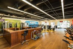 Gym Source store interior, Naples, Florida - Commercial Photography by Carver Mostardi.