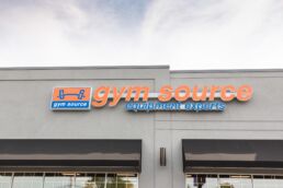 Gym Source store, Wilmington, Delaware - Commercial Photography by Carver Mostardi.