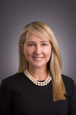 Portrait of female board member of the Cott Corporation, shot on site by Clearwater photographer Carver Mostardi.